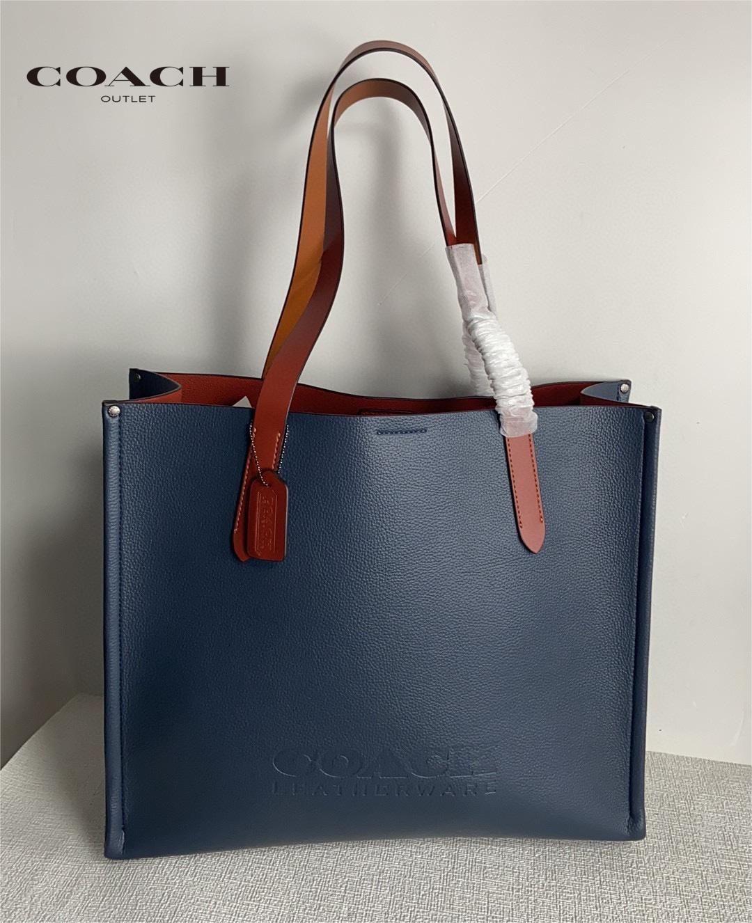 COACH コーチ リレー トートバッグ 大容量 ショッピングバッグ