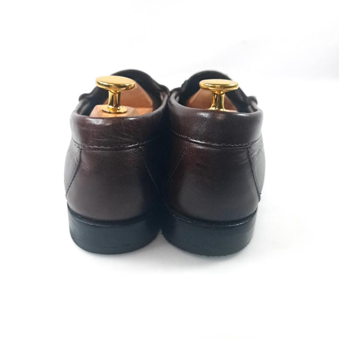 WEEJUNS ダークブラウン レザー ローファー Weejuns G.H. BASS & CO. ダークブラウン ビットローファー