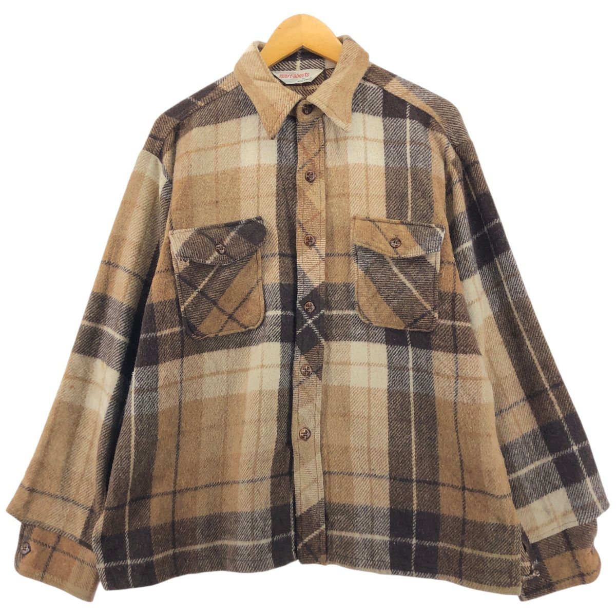 古着 70年代 ビッグヤンク BIG YANK SPORT-ABOUTS チェック柄