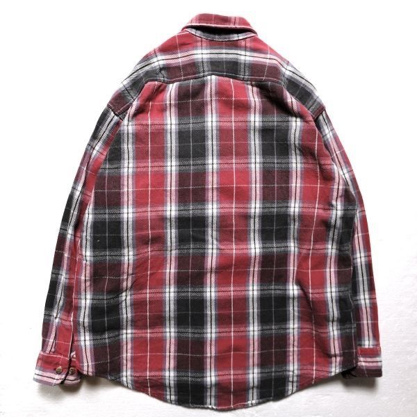 BAY チェック ST JOHN'S 長袖 ヘビー フランネル 90s シャツ L ⁄ 0