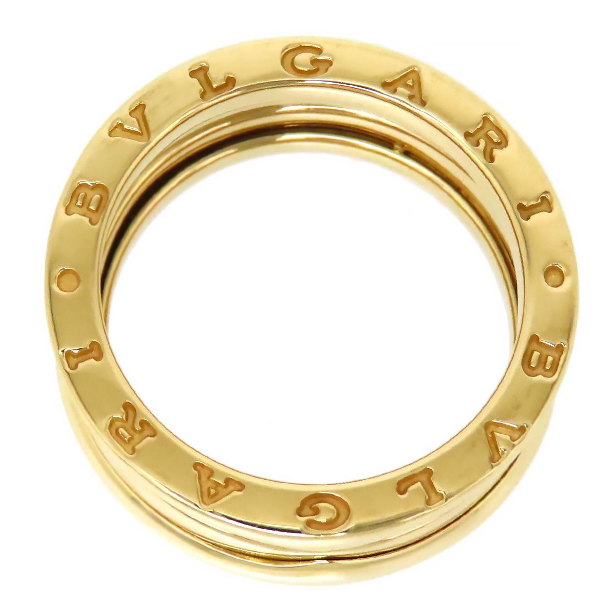 ブルガリ ビーゼロワン リング S 56 750 K18YG レディース BVLGARI ジュエリー
