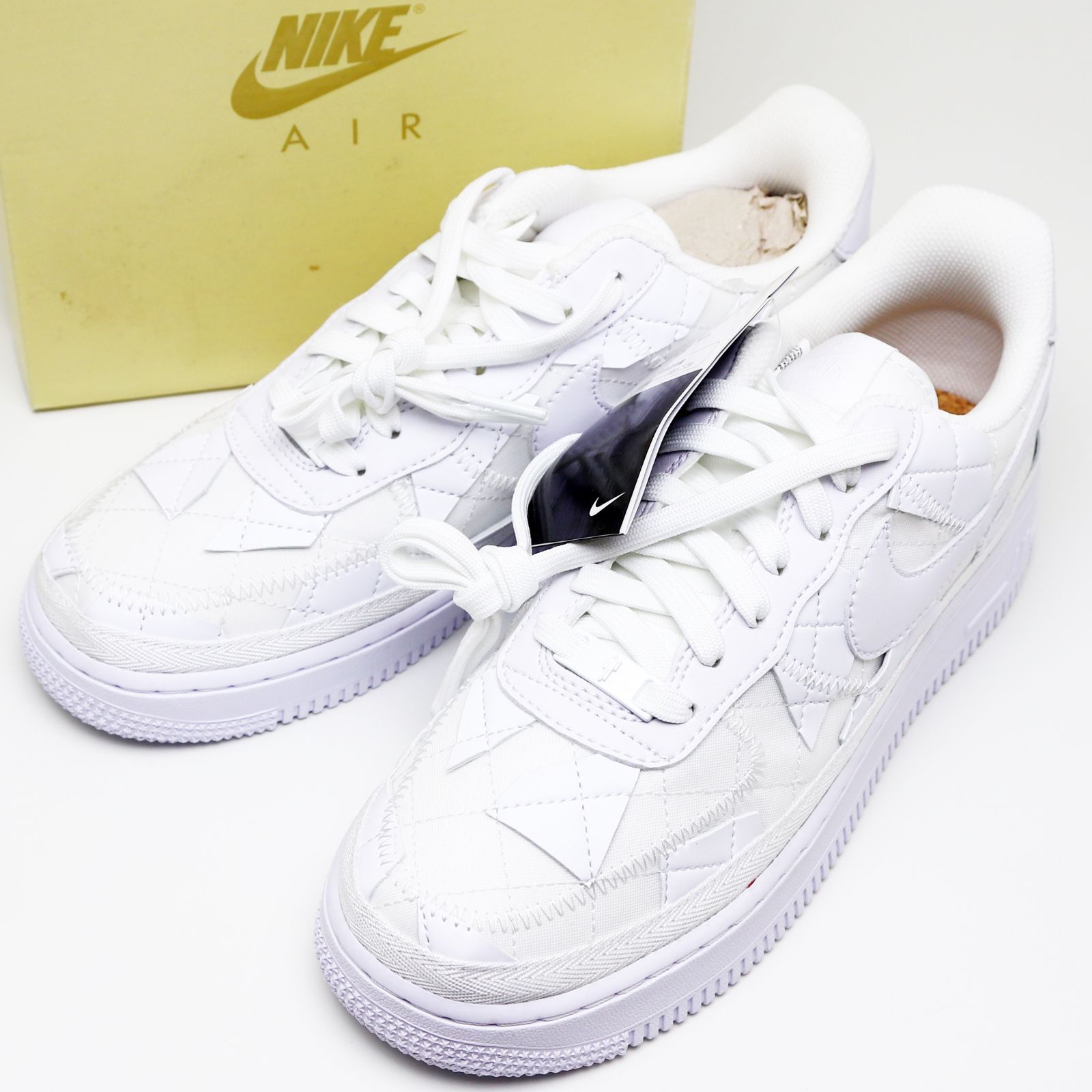 未使用】NIKE BILLIE EILISH AIR FORCE 1 SP TRIPLE WHITE 未使用】NIKE BILLIE EILISH AIR FORCE 1 SP TRIPLE WHITE