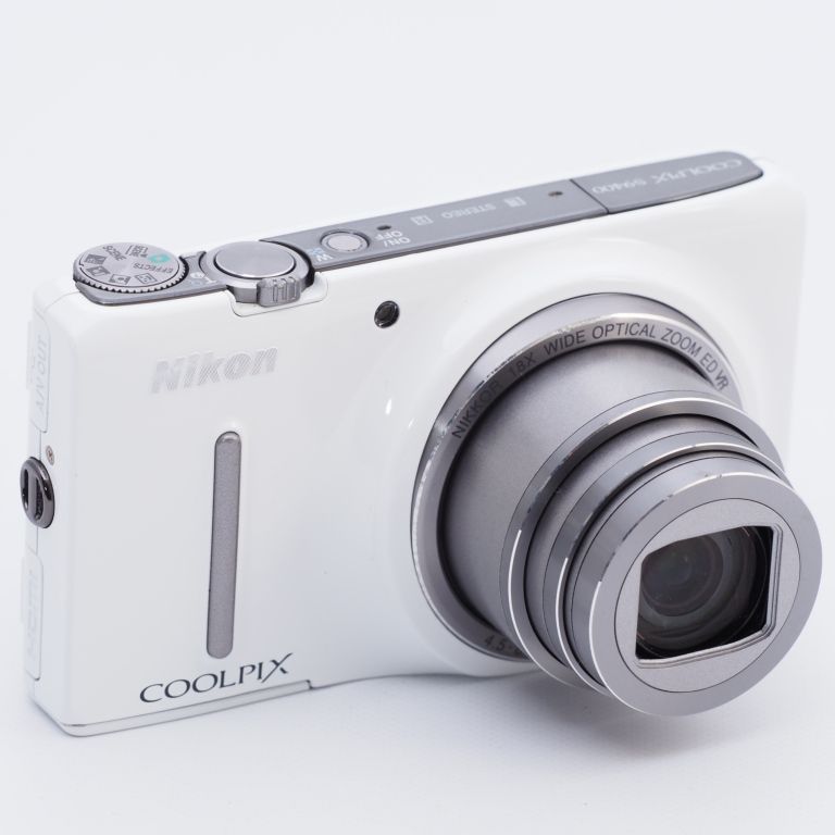 【美品】Nikon COOLPIX S9400 ホワイトはむのカメラショップ