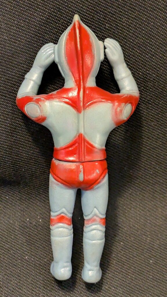 ブルマァク ミニサイズ 帰ってきたウルトラマン 110 mm 青灰色成型