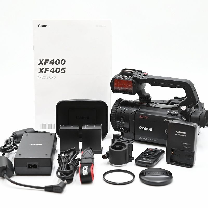 Canon XF400 4K ビデオカメラ 予備バッテリー付き Canon XF400 を購入しました。 | 持田カメラ（持田寫眞事務所