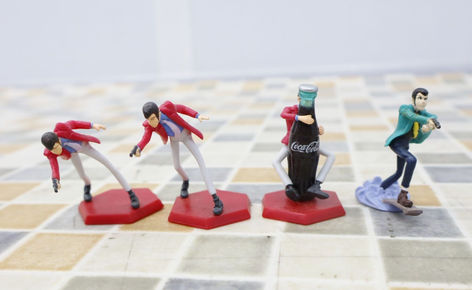 ∝現状品 レア 希少｜コカコーラ ルパン三世 フィギュア 18体