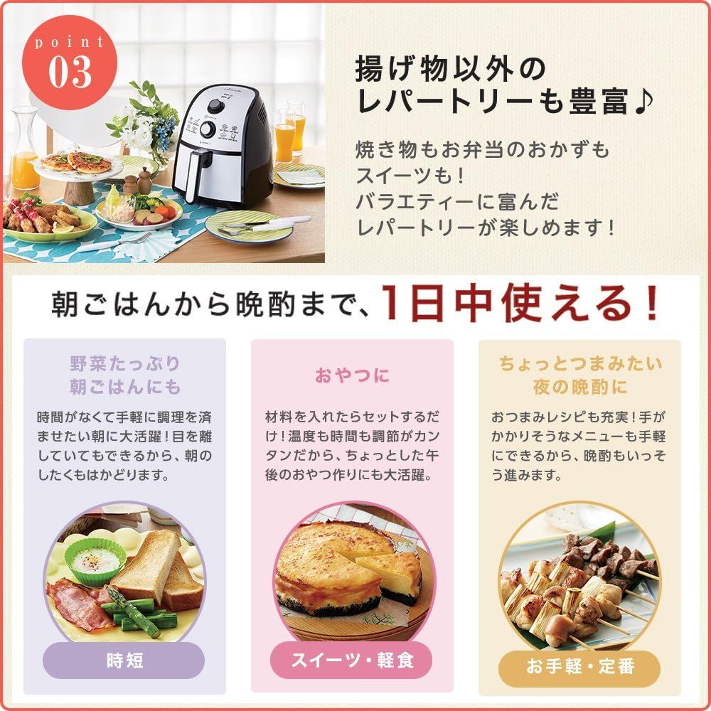 【未使用】ショップジャパン カラーラ FN005072 2016年製 中古】ショップジャパン ノンオイルフライヤー カラーラ