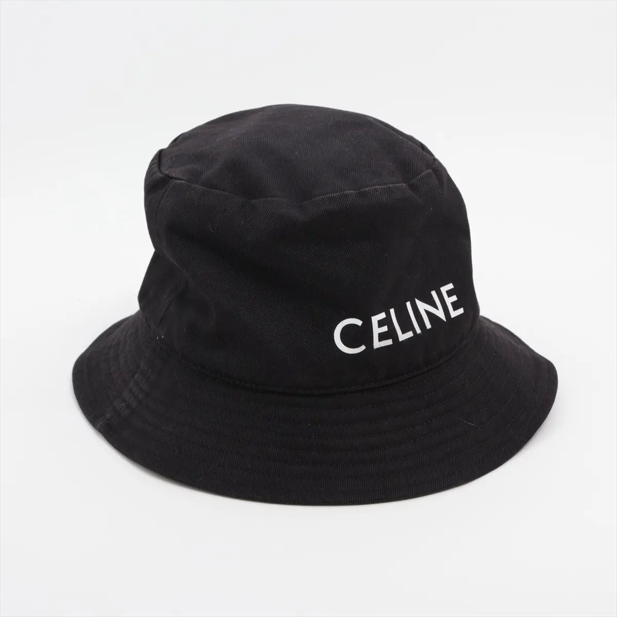 CELINE バケハ 黒 CELINE】セリーヌ トリオンフ クロシェ
