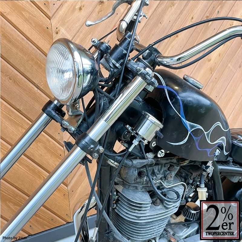 SR400/500 スモールタンク用 レフトサイドメーターステー - メルカリ