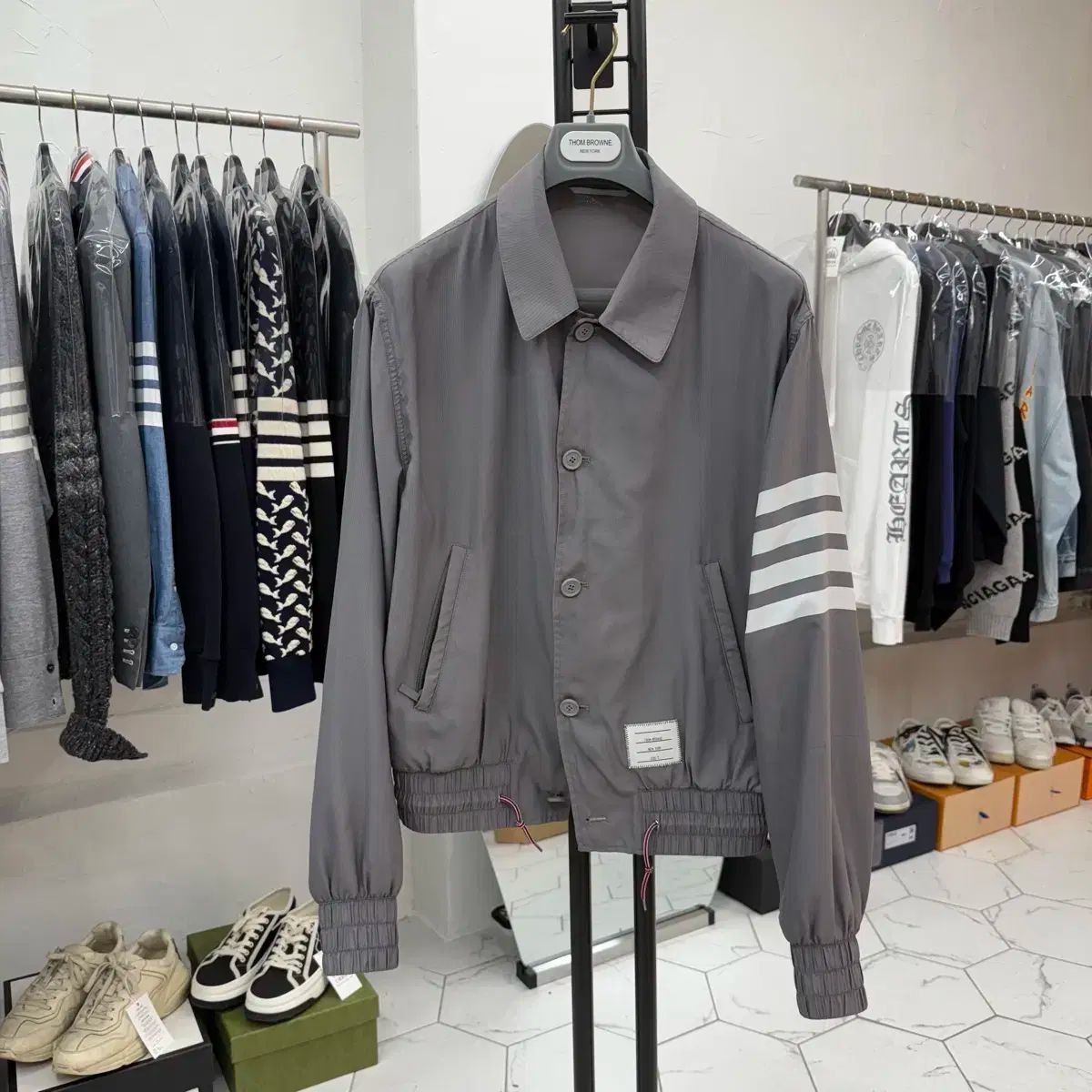 3 Thom Browne トム ブラウン スイム テック ブルゾン ジャケット