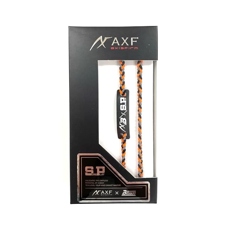 シュアプレイ×ＡＸＦ(アクセフ)カラーバンド オレンジ×グレー 0