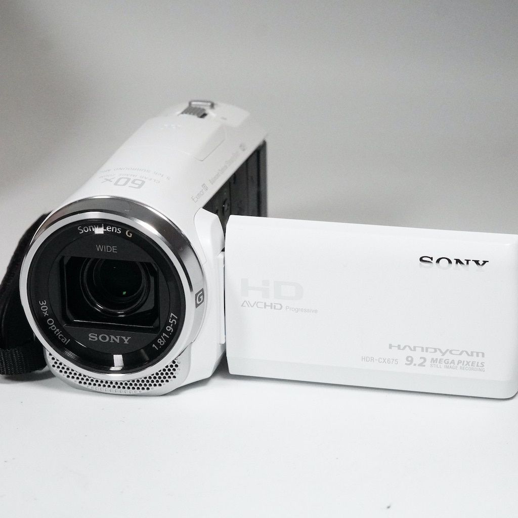SONY ソニー HDR-CX675 ホワイト 元箱 動作OK 1週間保証 /1508 SONY ソニー HDR-CX675 ホワイト 元箱 動作OK 1週間保証 /1508