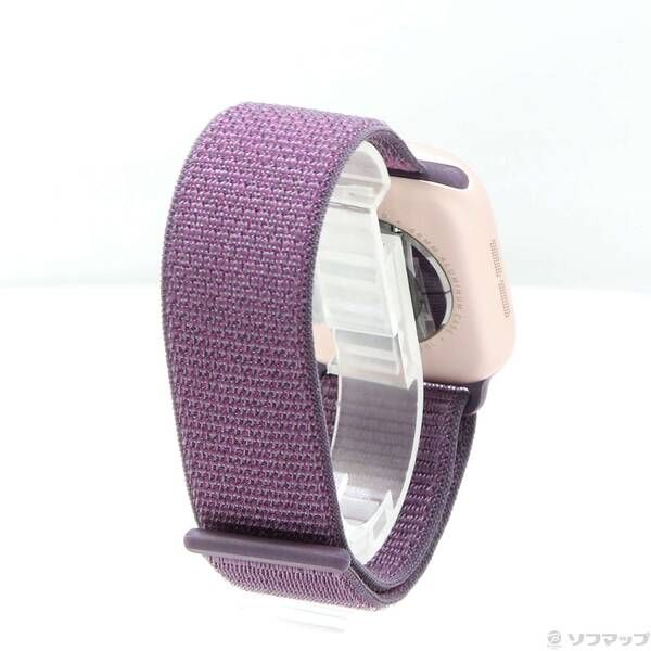 〔 品〕 Apple Watch Series 10 GPS 46mm ローズゴールドアルミニウムケース プラムスポーツループ 295 WWW_OPDRERGINERDOGAN_COM