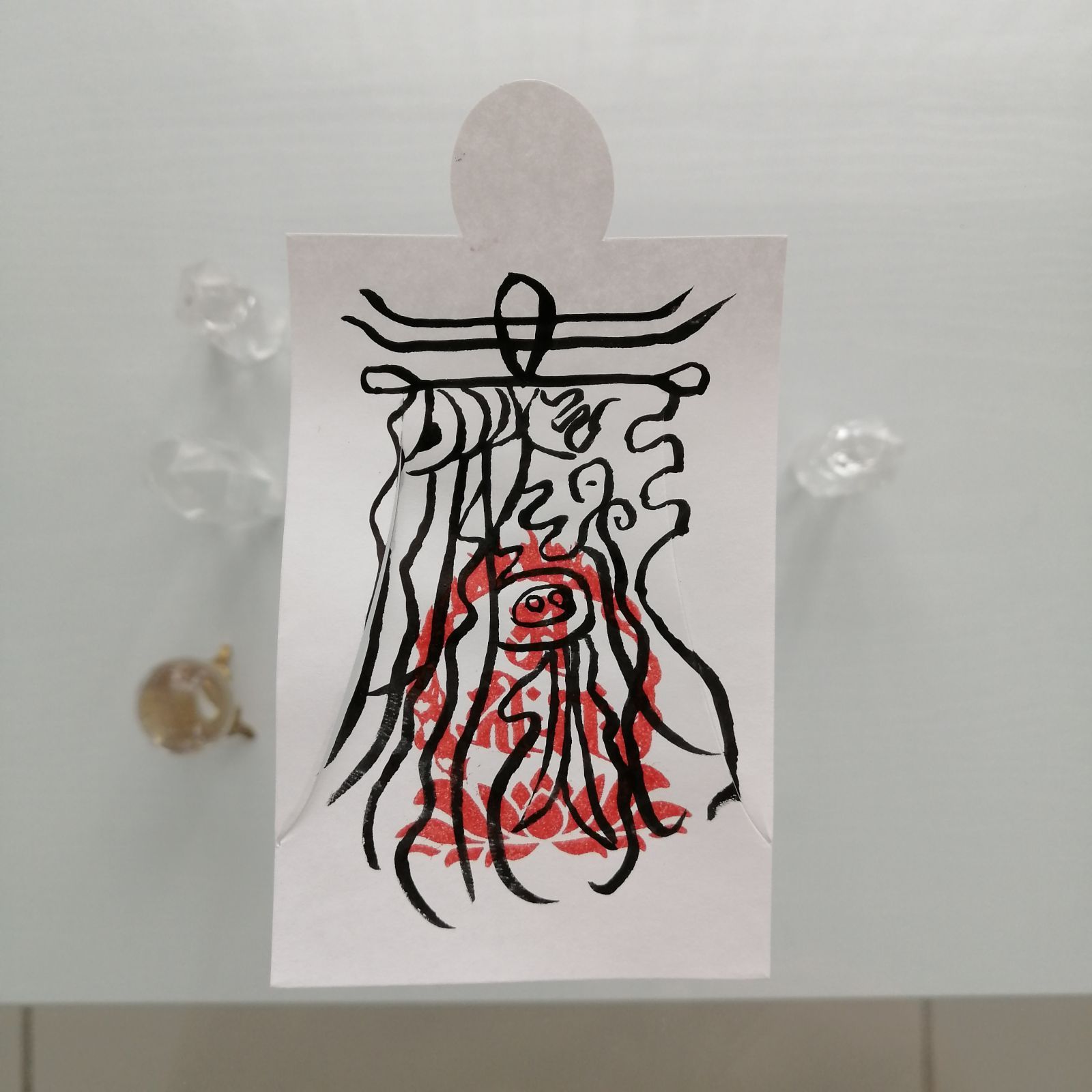 ☯除魔退鬼之御秘符[ZZiZh]陰陽師四雲謹製　人形代手書き ☯除魔退鬼之御秘符[jADX]陰陽師四雲謹製 人形代手書き - メルカリ