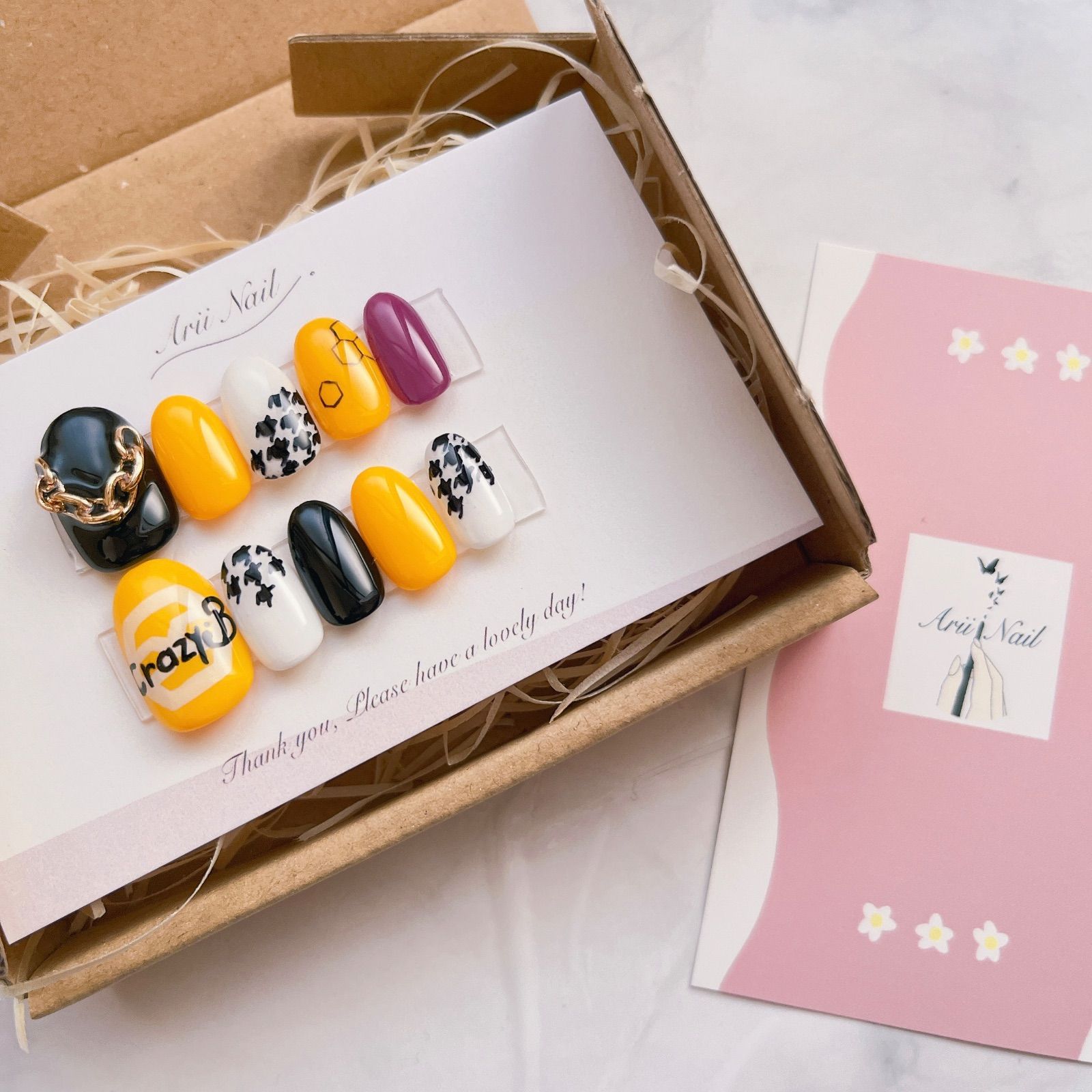 専用】フルオーダー crazyB ネイルチップ - メルカリ