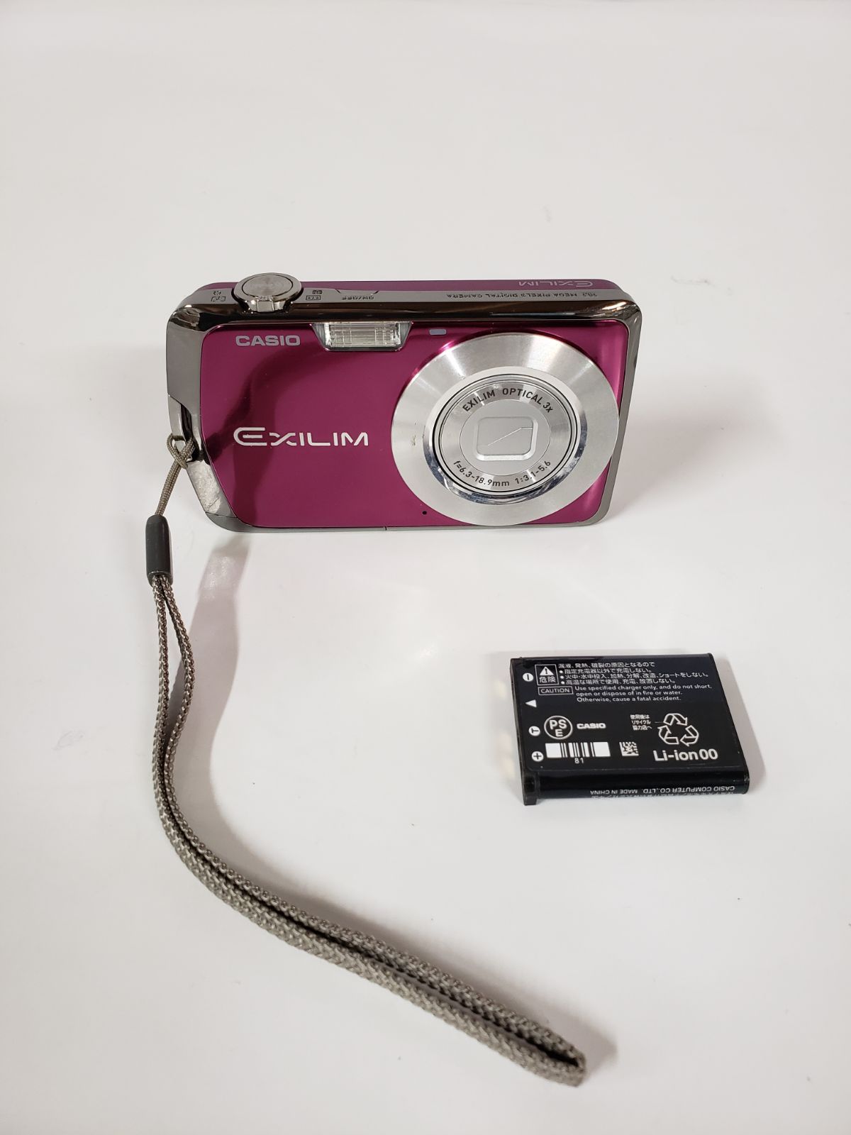 動作確認済】CASIO EXILIM EX-Z2 ピンク