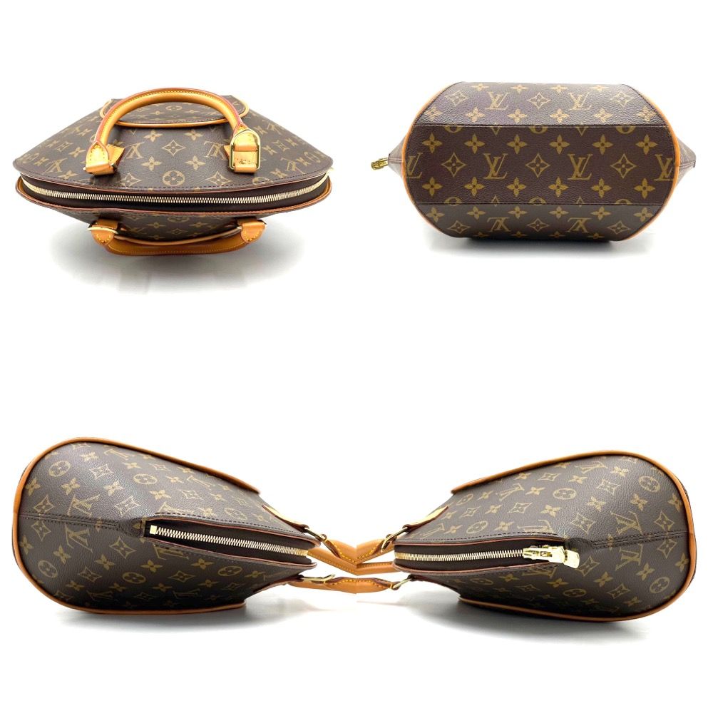 LOUIS VUITTON ルイヴィトン ハンドバッグ モノグラム エリプスMM EllipseMM ブラウン 茶 かばん 鞄 M51126    ゴールド金具 レディース 定番【品】