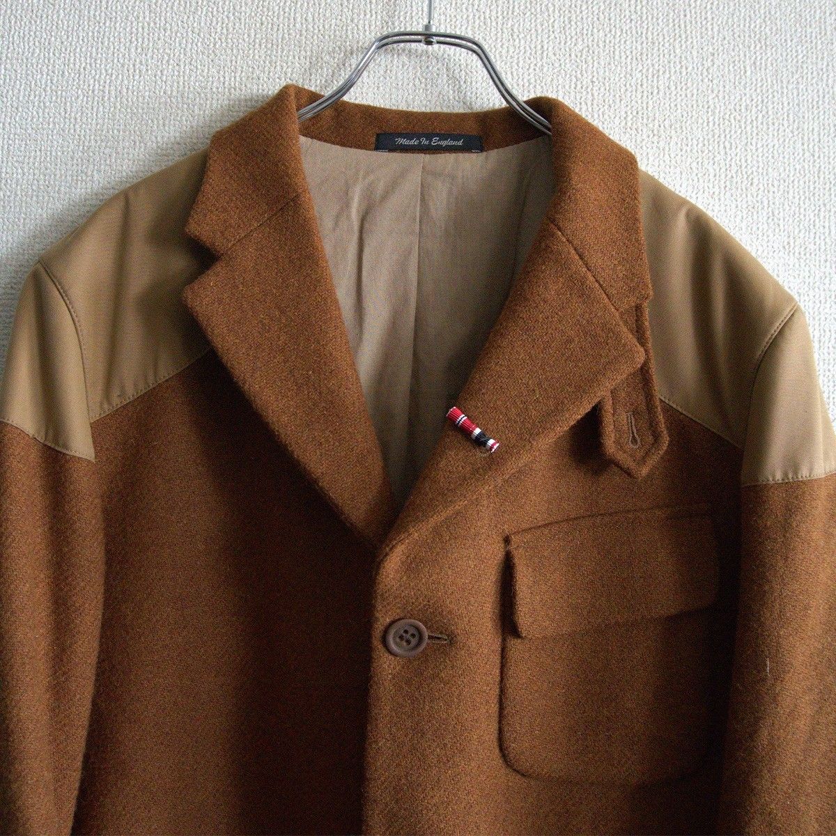 極美品 Nigel Cabourn×Harris Tweed マロリージャケット サイズ52/極美品】 NIGEL CABOURN 【MALLORY JACKET Harris