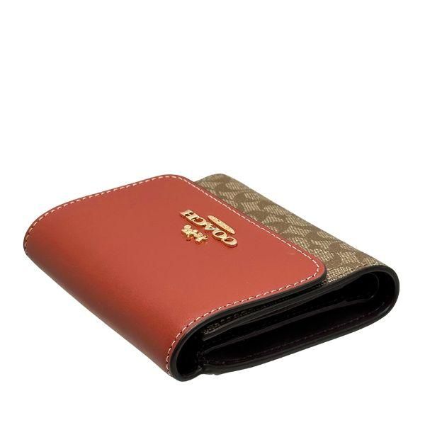 コーチ 財布 レディース COACH 折り財布 シグネチャー トライ