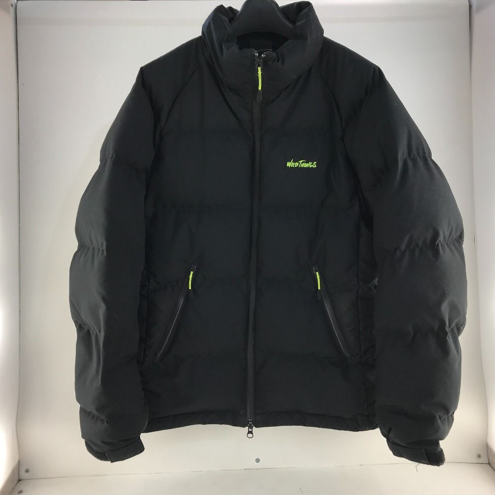 XLARGE ブラック ダウンジャケット 【XLサイズ】 WILD THINGS ✖️XLARGEダウンジャケット XL ブラック XLARGE WILD