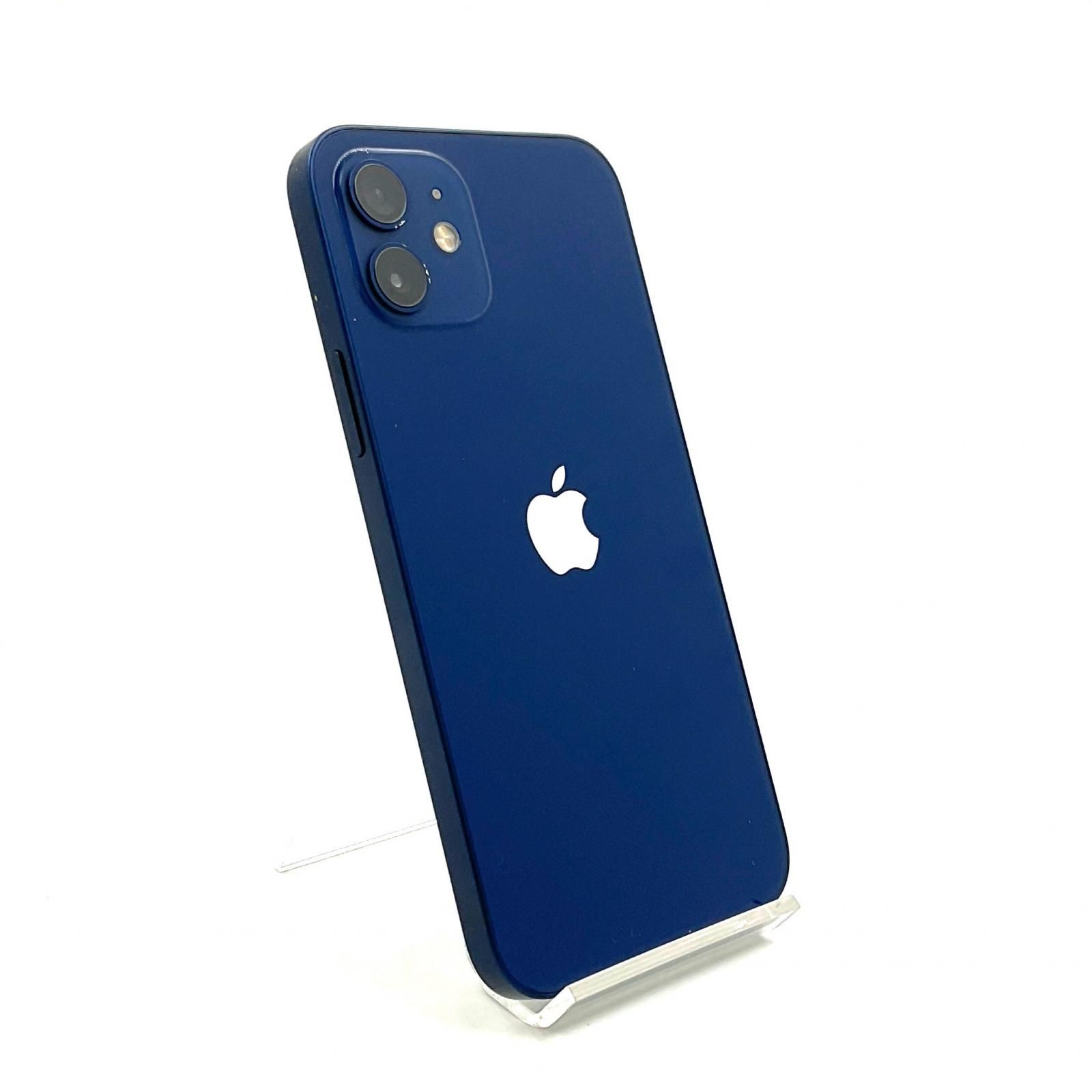 iPhone 12 128GB ブルー au 白ロム 動作確認済 78%【全額返金