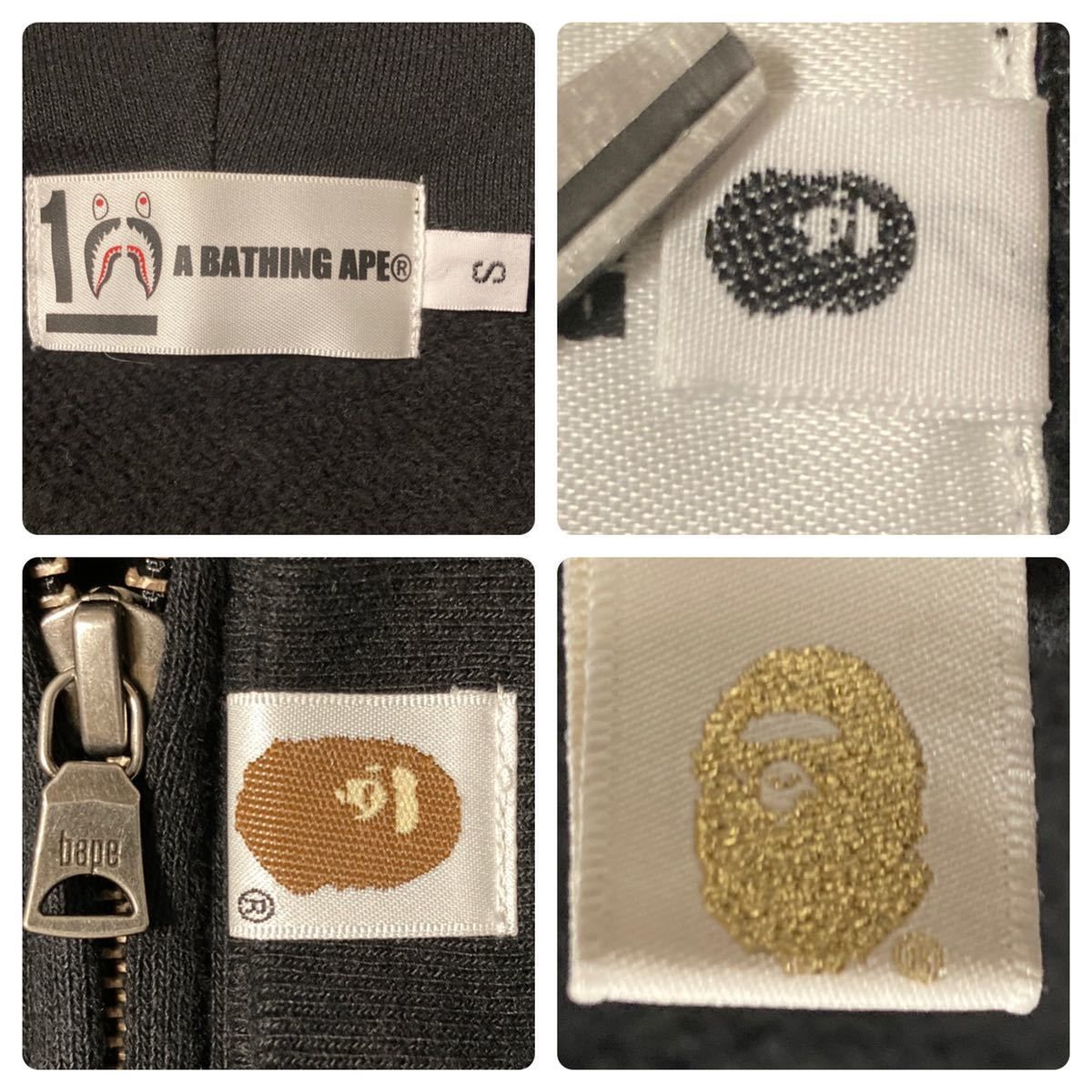 bape ZOZO限定スワロフスキーシャークパーカー | une3.net