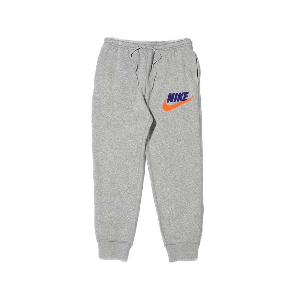 [ナイキ] クラブ コレクション スウェット ジョガー パンツ フリース 裏起毛 メンズ 国内正規品 スポーツウェア ジム フィットネス トレーニング FN3095-063  [(063) ダークグレーヘザー/ライトス