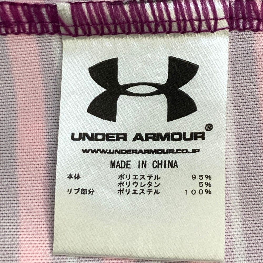 アンダーアーマー　ポロシャツ　パープル　LG UNDER ARMOUR - アンダーアーマー ポロシャツ パープル LG