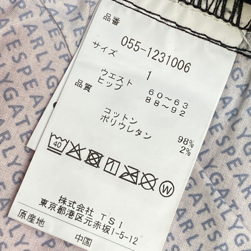 サイズ：1 PEARLY GATES パーリーゲイツ  ストレッチパンツ チェック柄 レッド系 [240101472677] ゴルフウェア レディース ストスト サイズ：1 PEARLY GATES パーリーゲイツ ストレッチパンツ