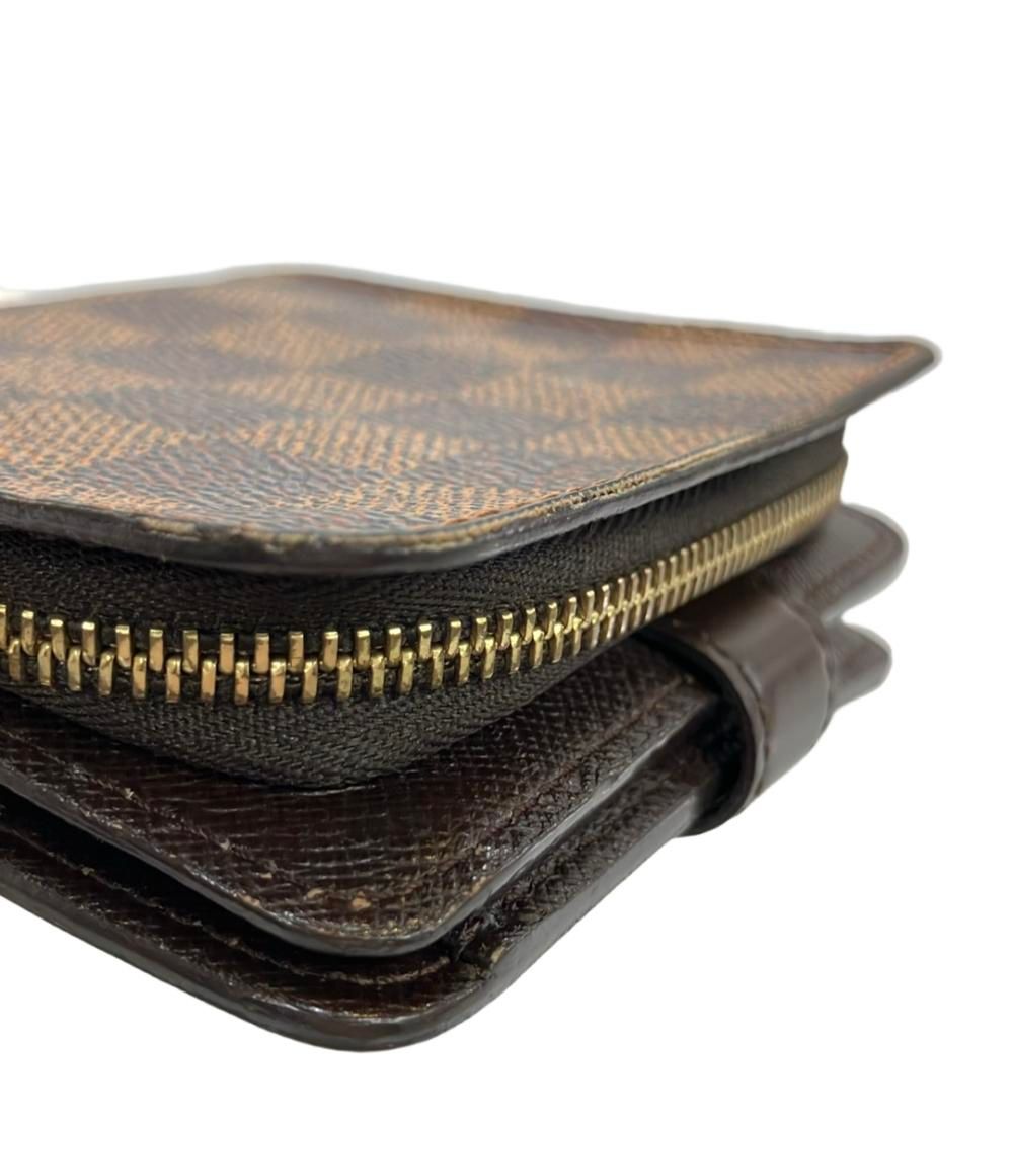 ルイ・ヴィトン 二つ折り財布 コンパクトジップ N61668 レディース