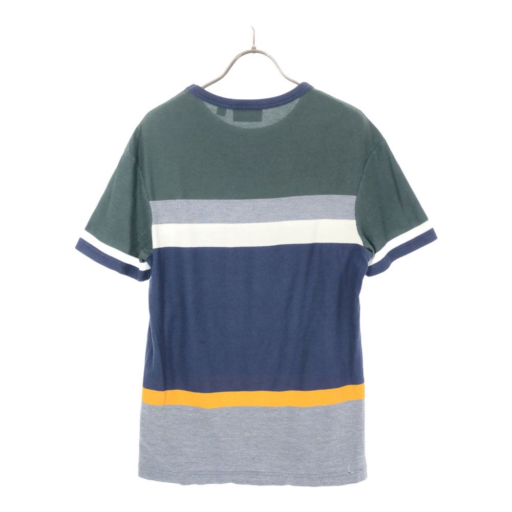 ラコステ ボーダー 半袖 Tシャツ XS LACOSTE ロゴワッペン REGULAR FIT メンズ