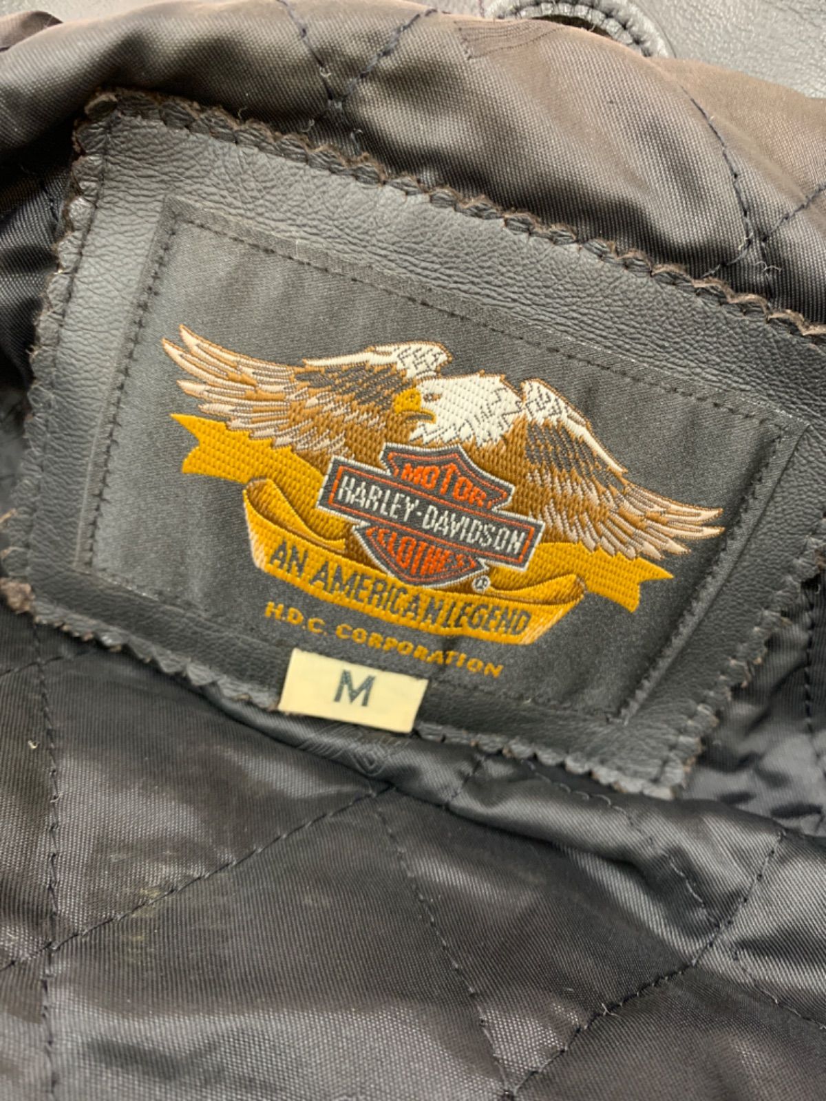 ☆Harley Davidson ハーレーダビットソン HDC シングル ライダース