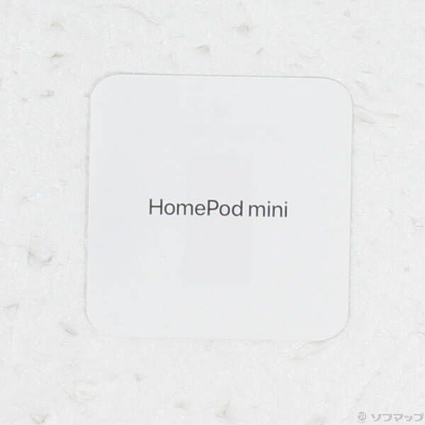 〔中古品〕 Pod mini スペースグレイ MY5G2J／A スマートスピーカー HomePod mini スペースグレイ MY5G2J/A [Wi