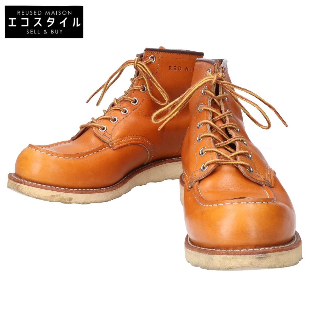 Red Wing レッドウィング 9875 Irish Setter 6-inch Moc 復刻犬タグ アイリッシュセッター 6インチ モック ブーツ 10D