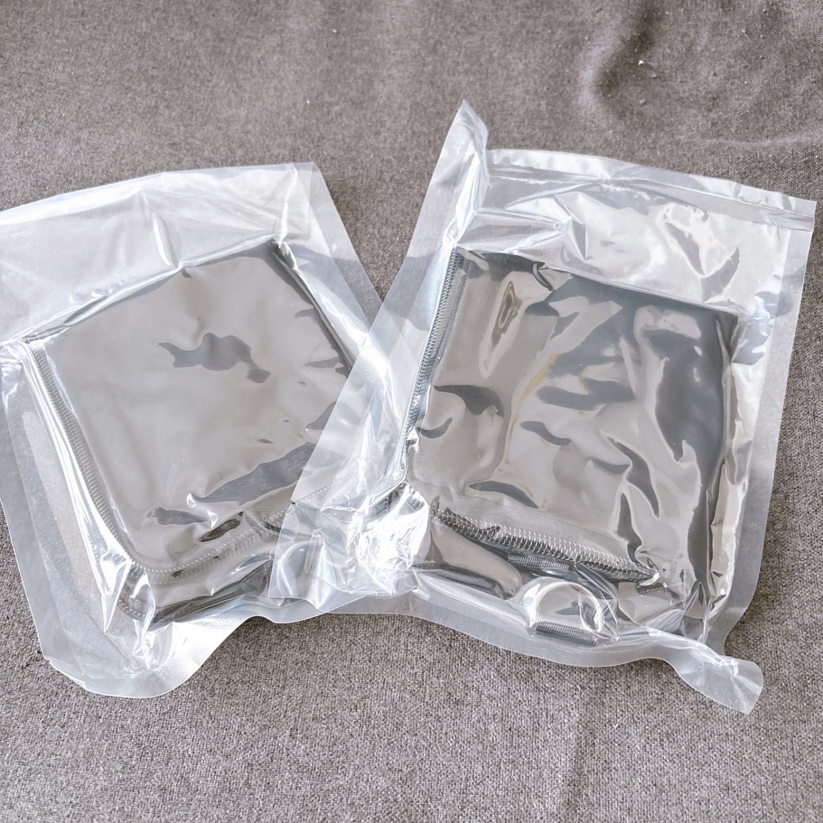 大特価】傘カバー ポケット 肩掛け紐付き 超吸水 2重構造 2個 グレー