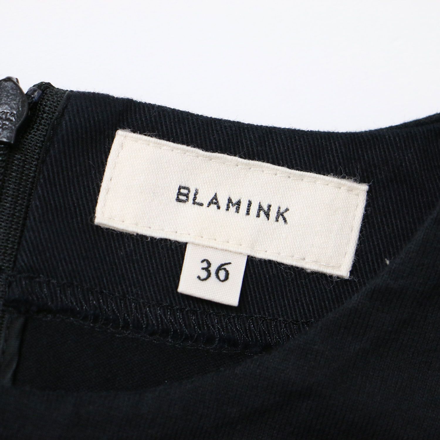 BLAMINK ブラミンク カットソー ブラック 黒 サイズ:36(S) 23春夏