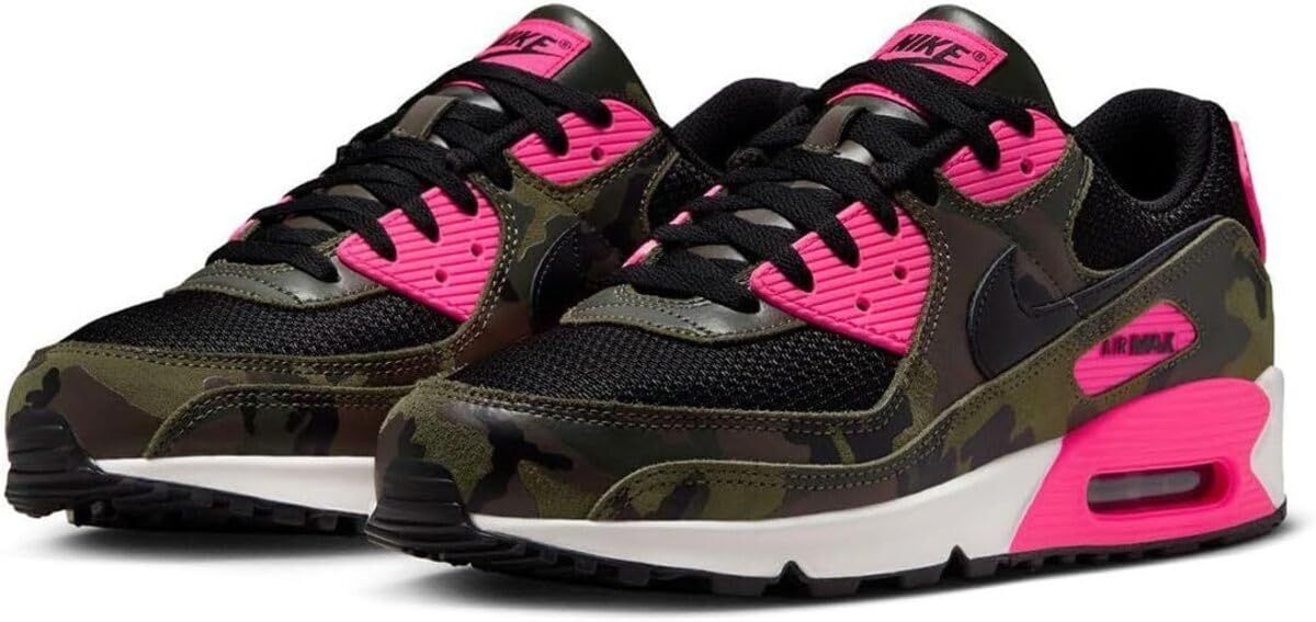 ナイキ エア マックス 90 AIR MAX 90 PRM セコイア|ハイパーピンク|ファントム|ブラック IF1721-300 26.5cm 26.5 cm