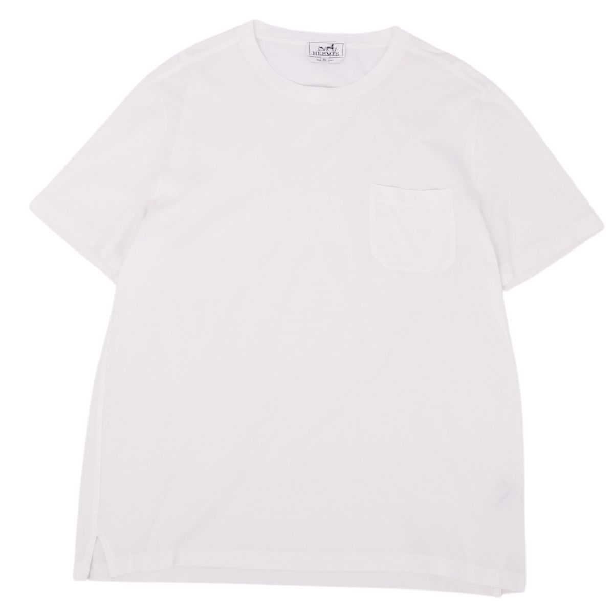 極美品 エルメス HERMES Tシャツ カットソー ショートスリーブ 半袖 コ