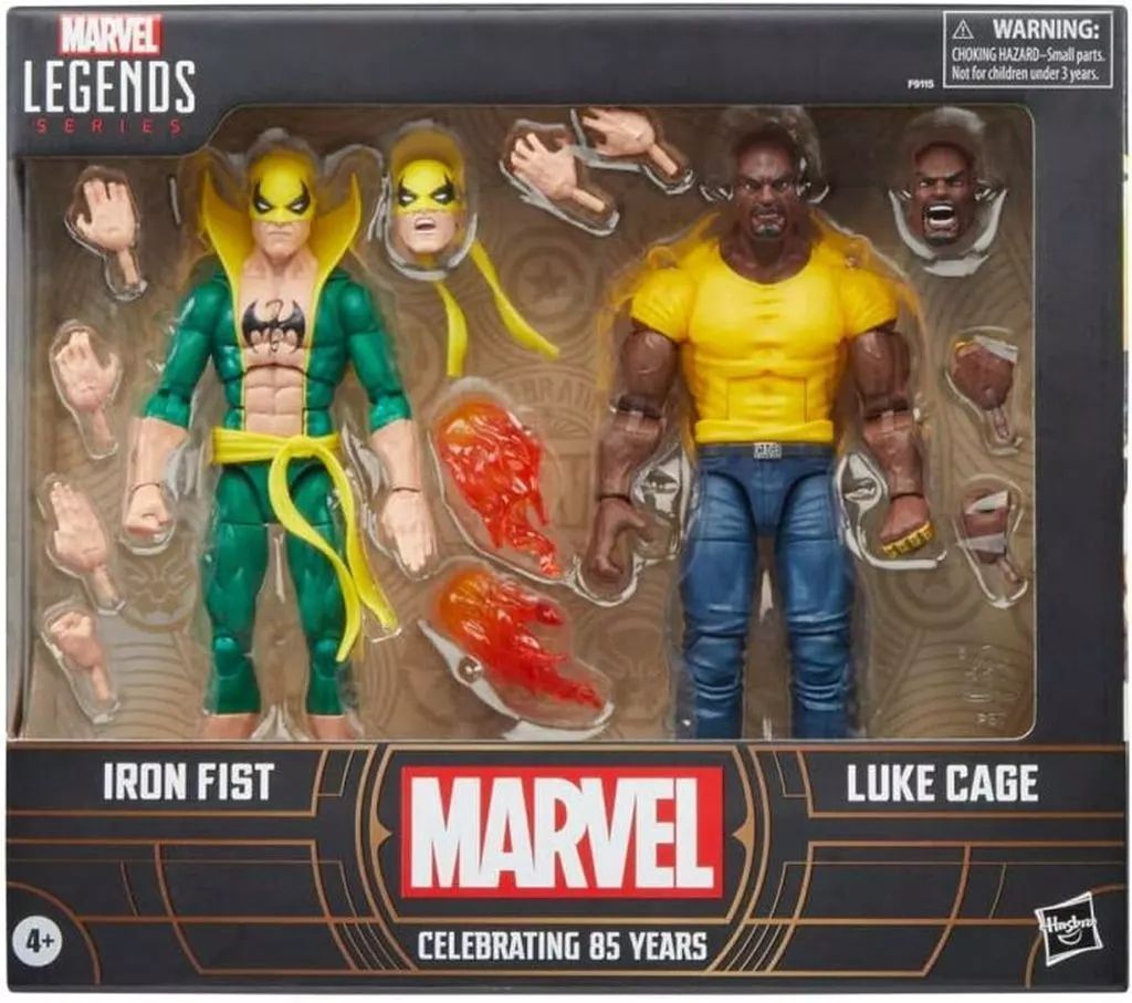 中古】フィギュア IRON FIST ＆ LUKE CAGE-アイアンフィスト