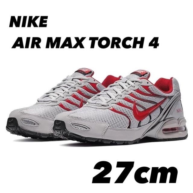 NIKE AIR MAX TORCH 4 ナイキ エアマックストーチ4 Gray/Red, grey/red