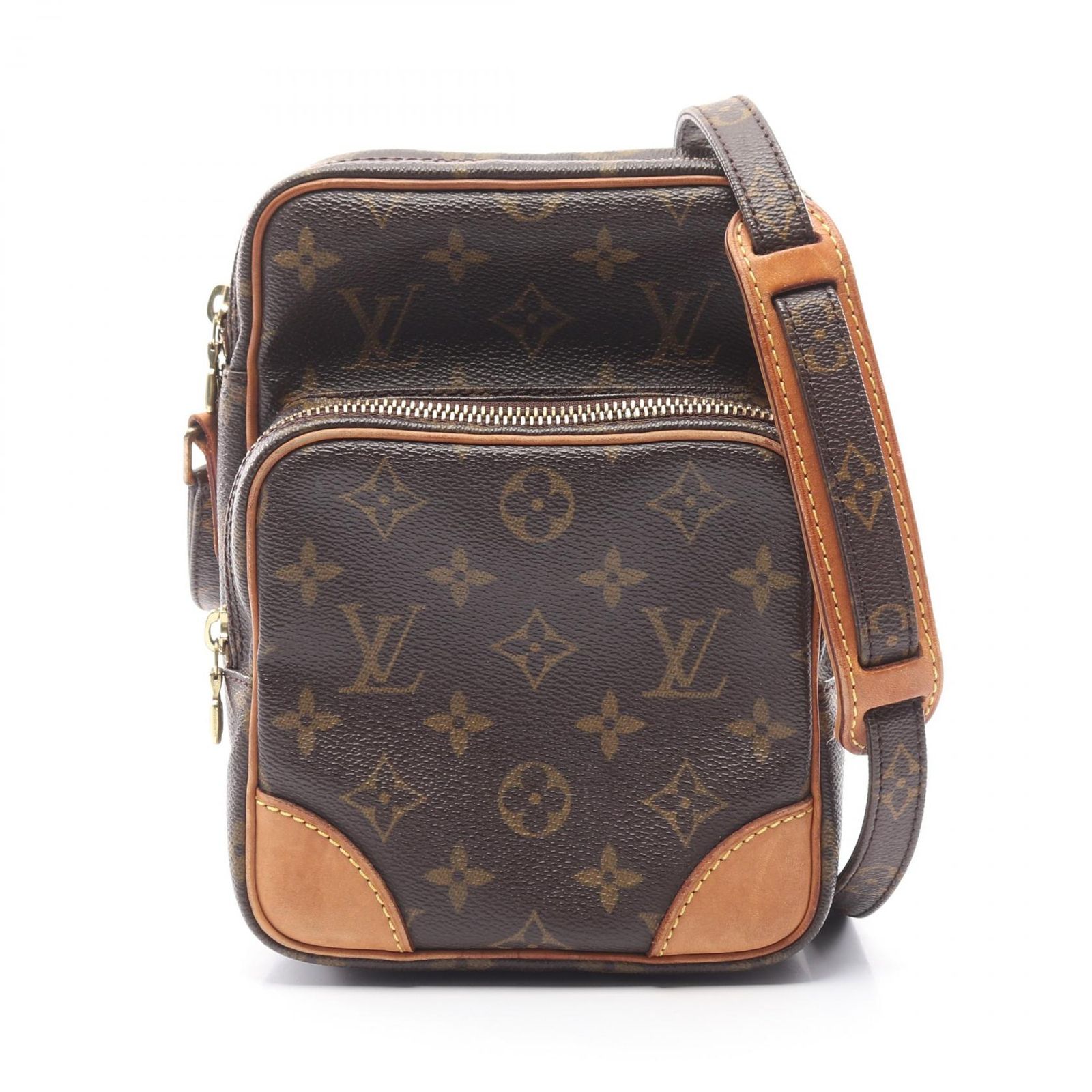 ルイ ヴィトン LOUIS VUITTON ショルダーバッグ アマゾン モノグラム M45236 PVCコーティングキャンバス レザー アマゾン レディース Used B