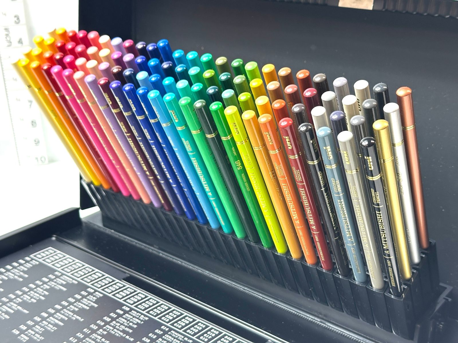 ♥品 uni CORORED PENCIL 100 三菱鉛筆 ユニカラー 色鉛筆 100色 10|21 SKLAD-KIRPICHA_RU