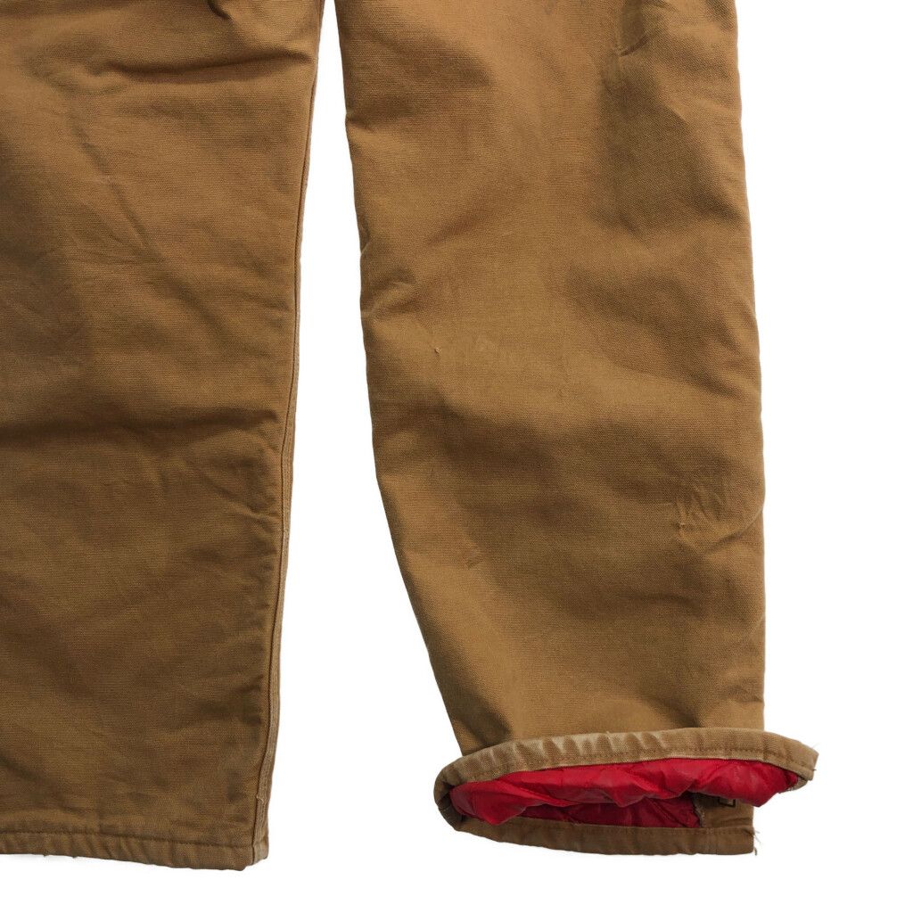 90年代 USA製 Carhartt カーハート ダックワークパンツ ブラウン