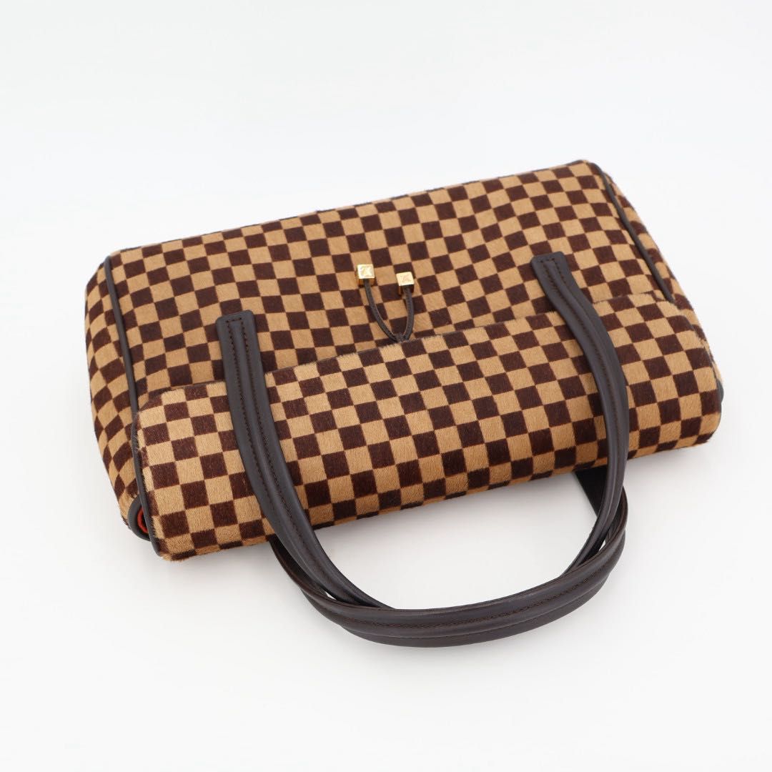 ルイヴィトン LOUIS VUITTON ダミエソバージュ ライオン ハンドバッグ