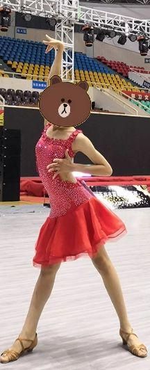 社交ダンスドレス ラテンドレス 競技 デモ用 ルンバ オーダーメイド