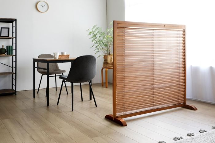 5営業日で発送 弘益 衝立1連 ミディアムブラウン JP-LB1 MBR 北海道 沖縄 離島への配送不可