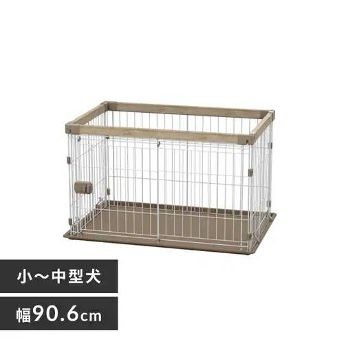 アイリスオーヤマ 犬 サークル ウッディシステムサークル SWS-900 ナチュラル