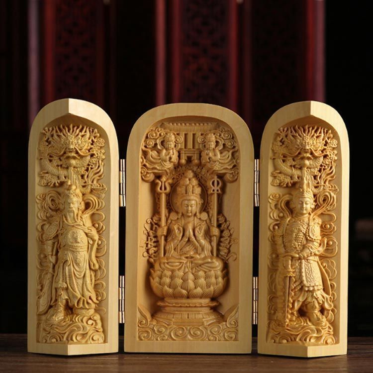 蘭陵王　仏像（木像）仕入れ価格で35万円程！ 蘭陵王 仏像（木像）仕入れ価格で35万円程！ 蘭陵王 仏像（木像