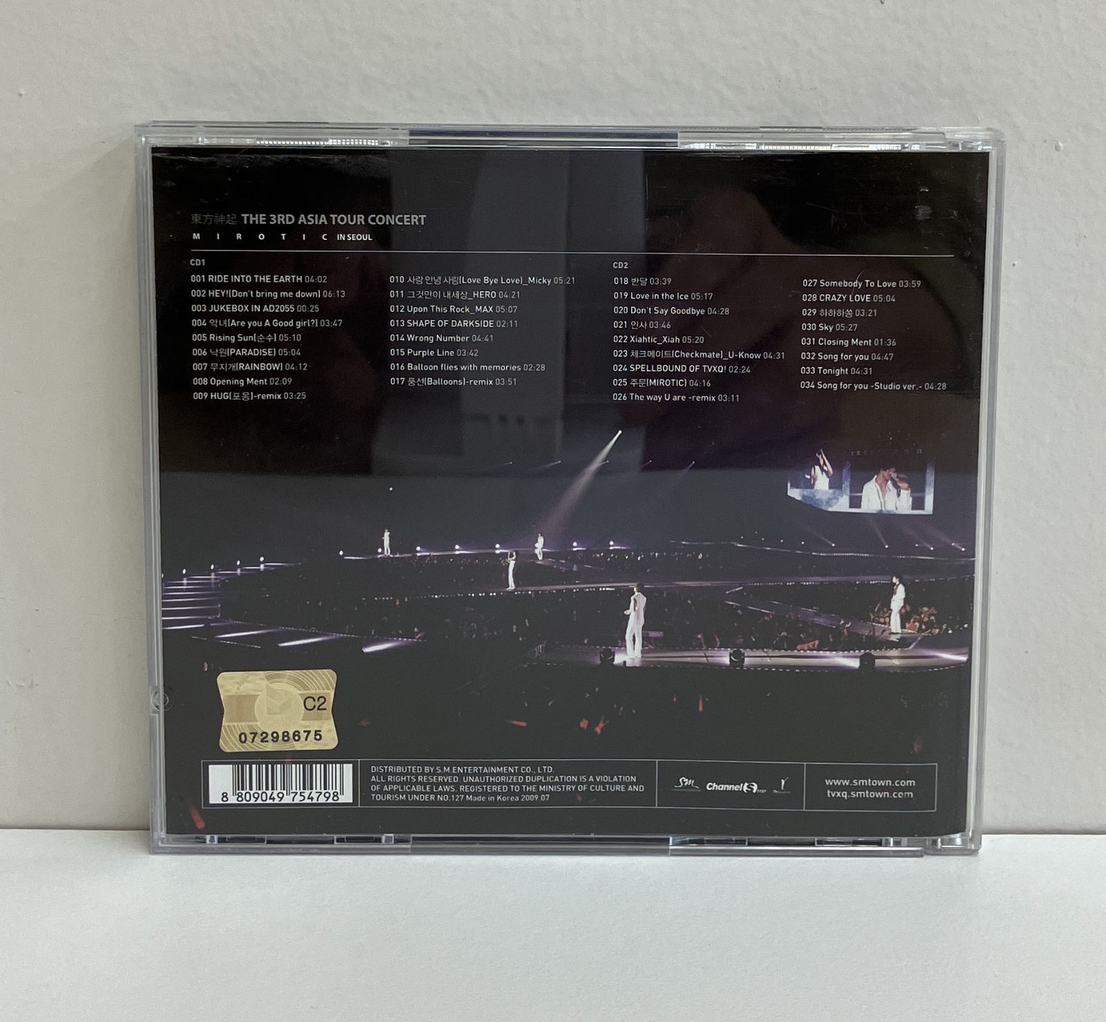 東方神起 (Tohoshinki)／THE 3RD ASIA TOUR CONCERT MIROTIC IN SEOUL