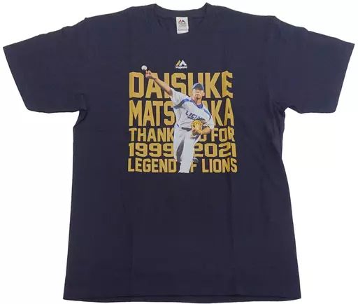 中古】衣類 松坂大輔#18(埼玉西武ライオンズ) メモリアル Tシャツ